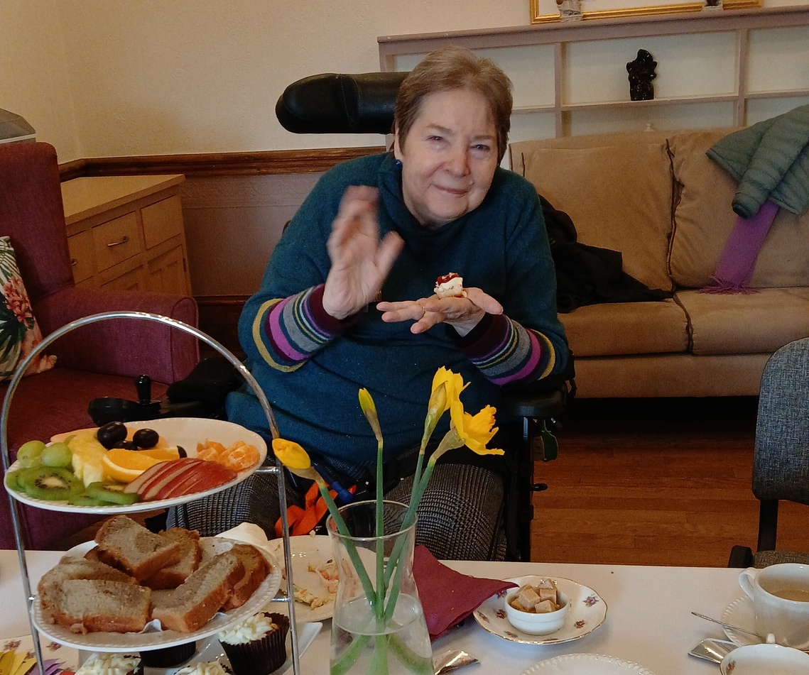 Ann hosts a British Home tea