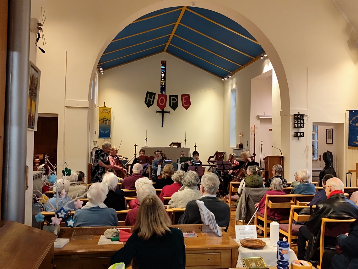 Concert for a Letchworth Garden House Hospice Compassionate Neighbours hub 