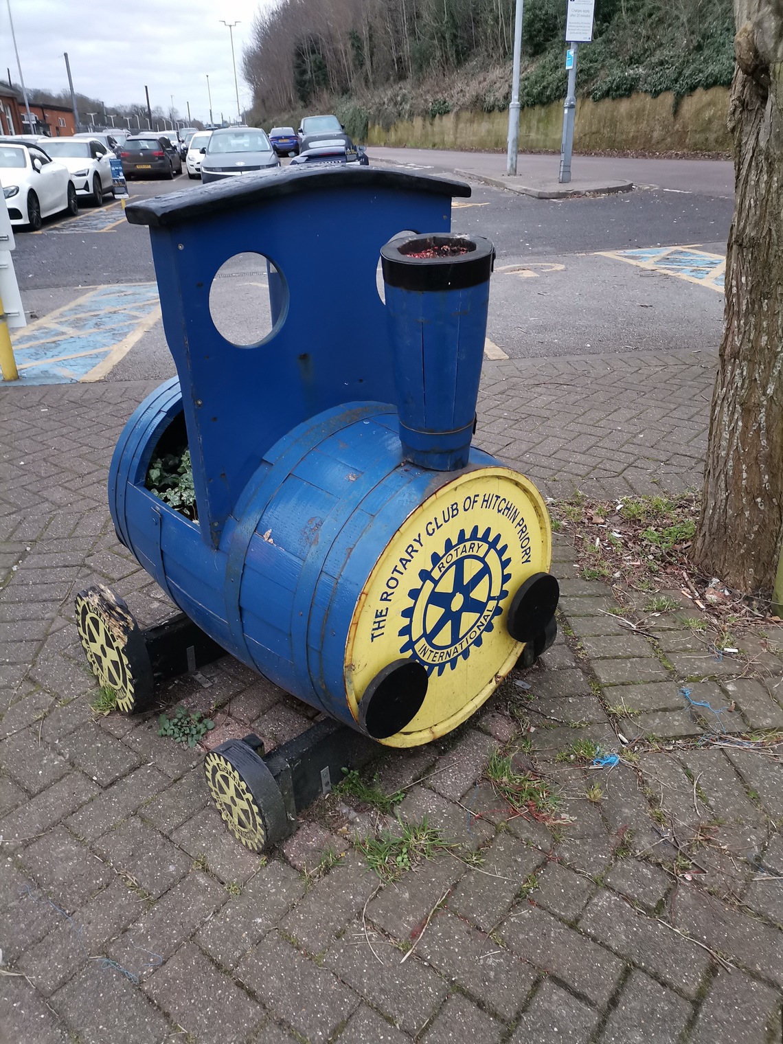 Hitchin's Rotary Club toy train