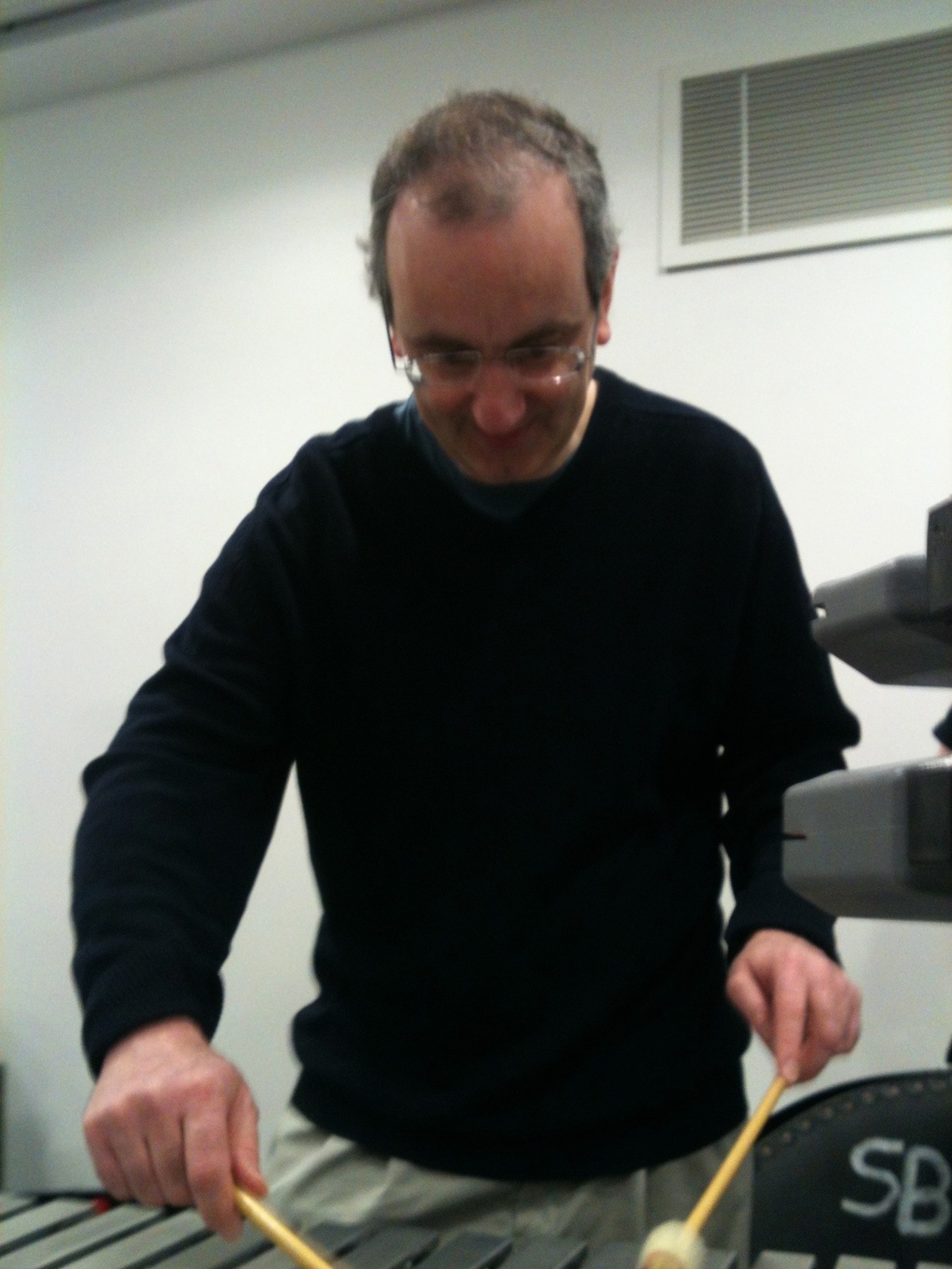 Stephen Haylett discovers the xylophone