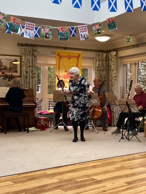 Concert at a Hitchin care home